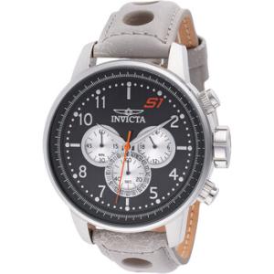 S1 Rally Chronograph GMT Quartz Black Dial Watch