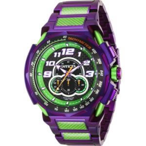 S1 Rally Chronograph GMT Quartz Black Dial Watch