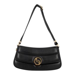 SWave Logo Plaque Padded Shoulder Bag