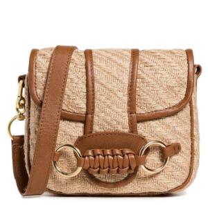 Saddie Jute Shoulder Bag