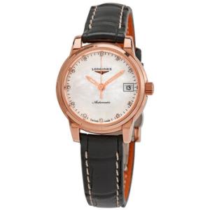 SaintImier Automatic Diamond White Mother of Pearl Dial Watch L2.263.8.88.3