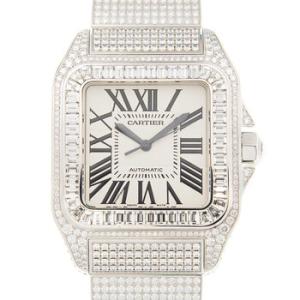 Santos Automatic Diamond White Dial Watch W20073X8100XL