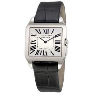 Santos Dumont Silver Dial Watch W2007051