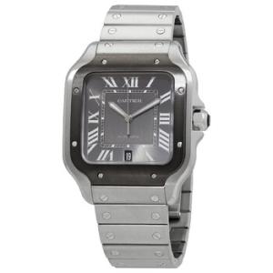 Santos Large Model Automatic Grey Dial Watch WSSA0037