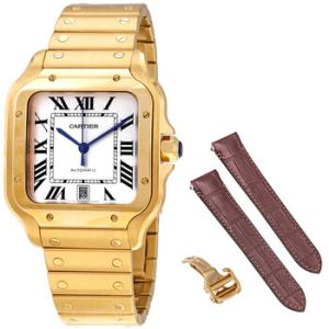 Santos de Cartier 18kt Yellow Gold Large Watch WGSA0009