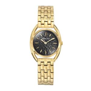 Saphira Quartz Black Dial Watch D933PYN