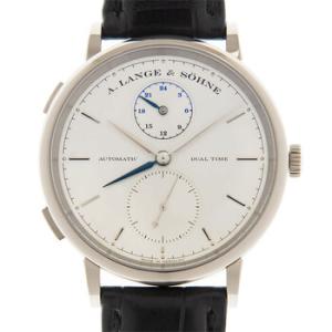 Saxonia Dual Time Automatic Silver Dial Watch