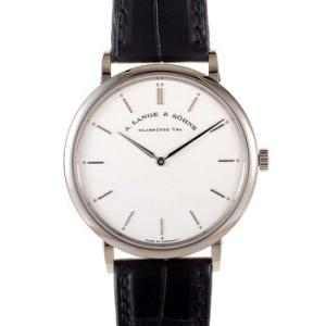 Saxonia Thin Silver Dial Watch