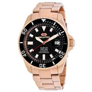 Scuba 200 Automatic Black Dial Watch SP4322