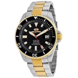 Scuba 200 Automatic Black Dial Watch SP4326