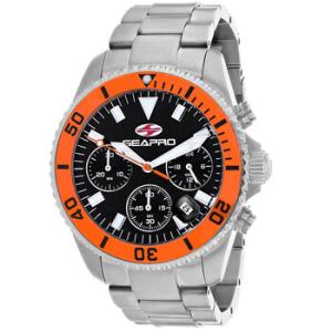 Scuba 200 Chrono Black Dial Watch SP4353