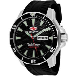 Scuba Dragon Diver Limited Edition 1000 Meters Quartz Black Dial Watch SP8310