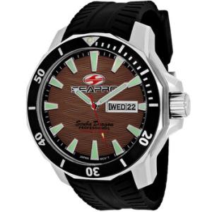 Scuba Dragon Diver Limited Edition 1000 Meters Quartz Brown Dial Watch SP8315