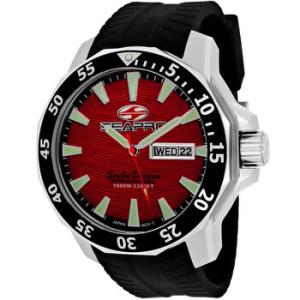 Scuba Dragon Diver Limited Edition 1000 Meters Quartz Red Dial Watch SP8317