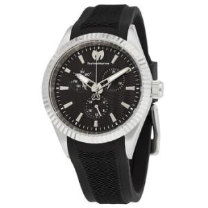 Sea Quartz Black Dial Watch TM719022