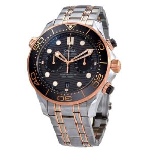 Seamaster 300 Master CoAxial Chronograph Automatic Chronometer Black Dial Watch 210.20.44.51.01.001