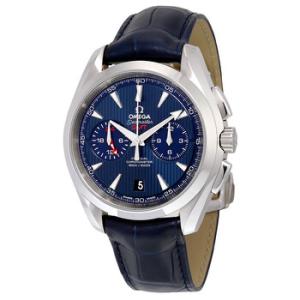 Seamaster Aqua Terra Chronograph GMT Automatic Chronometer Blue Dial Watch 231.13.43.52.03.001