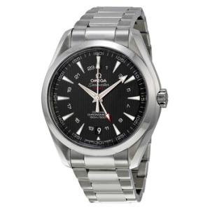 Seamaster Aqua Terra GMT Automatic Black Dial Stainless Steel Watch 231.10.43.22.01.001