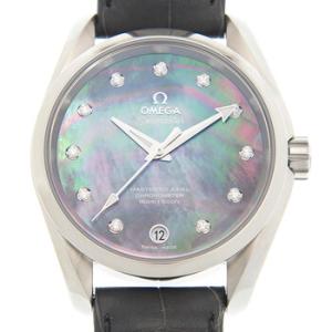Seamaster Aqua Terra Grey Mother of Pearl Diamond Dial Automatic Watch 231.13.39.21.57.001