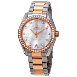 Seamaster Aqua Terra Mother of Pearl Dial Watch