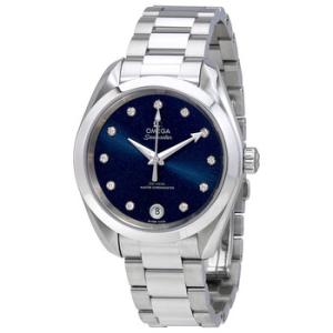 Seamaster Automatic Diamond Blue Dial Watch 220.10.34.20.53.001