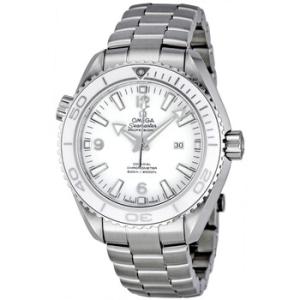 Seamaster Planet Ocean 600M Automatic Chronometer White Dial MidSize Watch