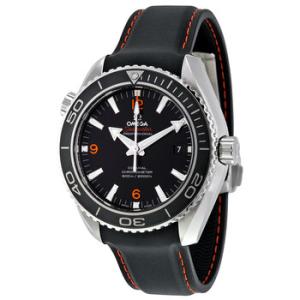 Seamaster Planet Ocean Black Rubber Watch