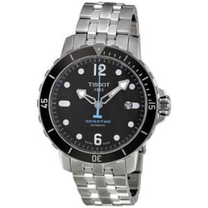 Seastar 1000 Black Dial Watch T0664071105700