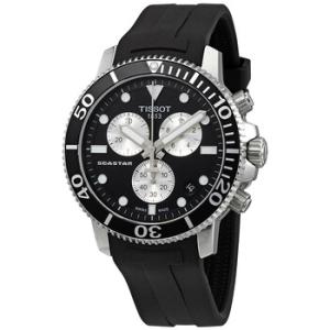 Seastar 1000 Chronograph Black Dial Watch T120.417.17.051.00