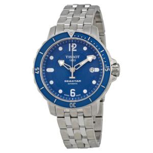 Seastar Automatic Blue Dial Watch T0664071104700