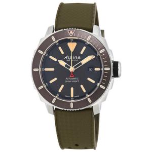 Seastrong Diver Automatic Green Rubber Watch AL525LGG4V6GN