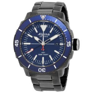 Seastrong Diver GMT Quartz Blue Dial Watch AL247LNN4TV6B