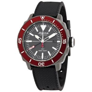 Seastrong Diver GMT Quartz Grey Dial Watch AL247LGBRG4TV6
