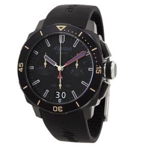 Seastrong Diver Quartz Black Dial Watch AL372LBBGGR4FBV6