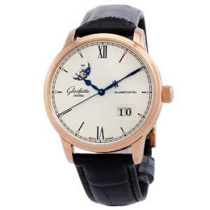 Senator Excellence Panorama Date Moonphase Automatic Silver Dial Watch