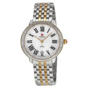 Serein Mother of Pearl Dial Twotone Watch MWW21B000007