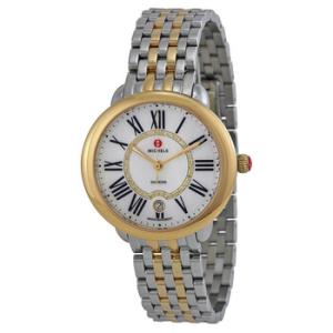 Serein Mother of Pearl Dial Twotone Watch MWW21B000015
