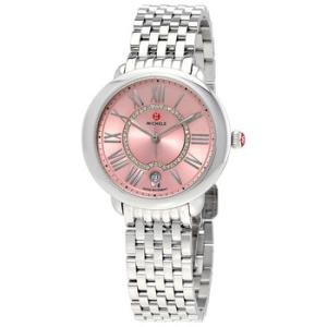 Serein Pink Dial Diamond Watch MWW21B000115