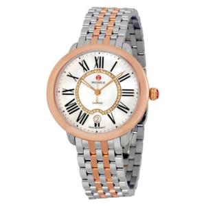 Serein White Mother Of Pearl Dial Twotone Watch MWW21B000048