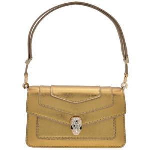 Serpenti Forever Leather EastWest Shoulder Bag