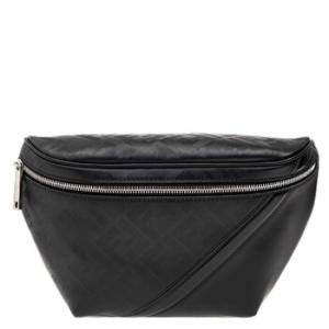 Shadow Diagonal Logo Leather Belt Bag