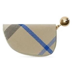 Shield Checked Coin Purse