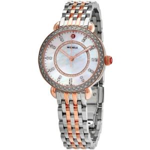 Sidney Classic Mother of Pearl Dial Twotone Watch MWW30B000003