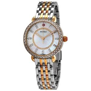 Sidney Classic White Mother of Pearl Diamond Dial Watch MWW30B000002