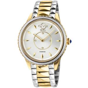 Siena Quartz Silver Dial Diamond Watch