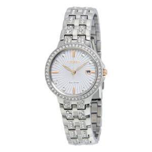 Silhouette Crystal EcoDrive Watch EW234058A