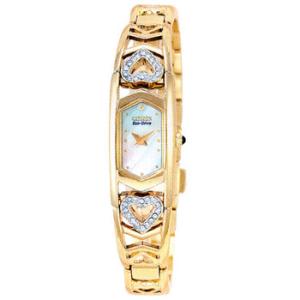 Silhouette Crystal GoldTone Watch EG227250D