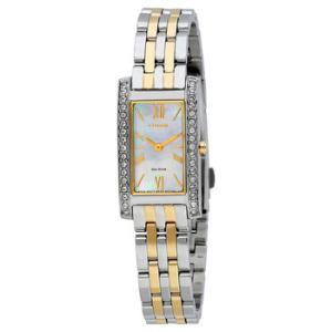 Silhouette Crystal Mother of Pearl Dial Watch EX147451D