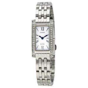 Silhouette Crystal White Dial Watch EX147051A