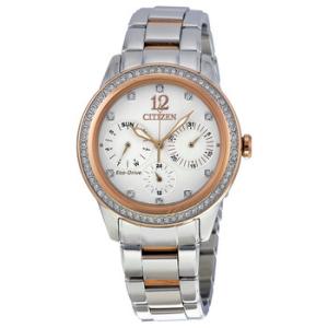 Silhouette Crystal White Dial Watch FD201651A